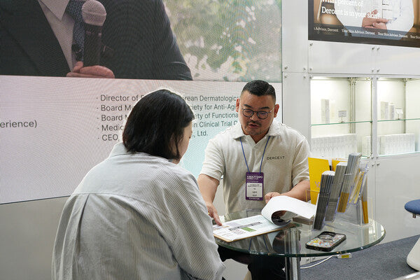 dercent Showcases Innovation at K-Beauty Expo Korea, Expanding Global Opportunities
