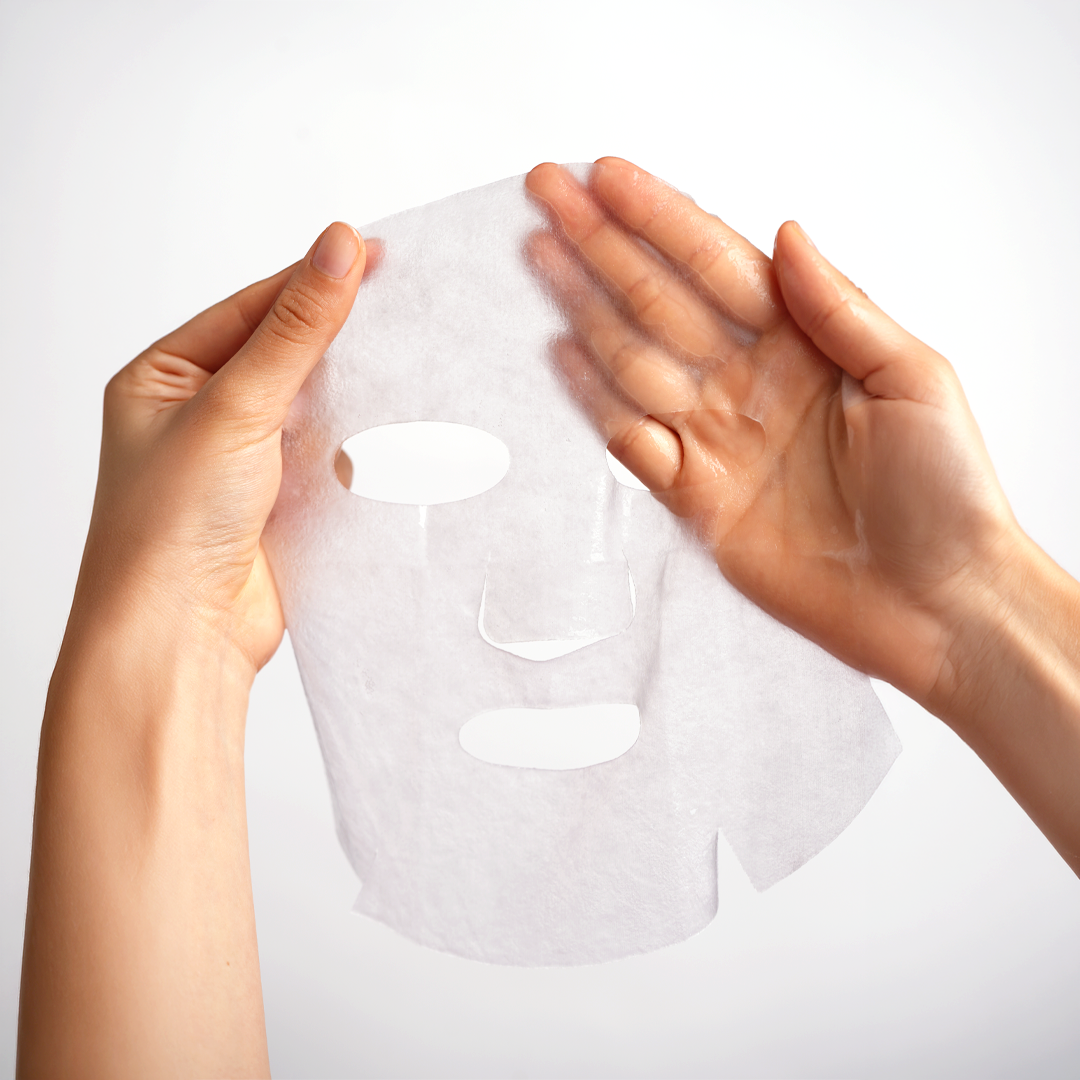 Mascarilla de gelatina para piel seca y sensible